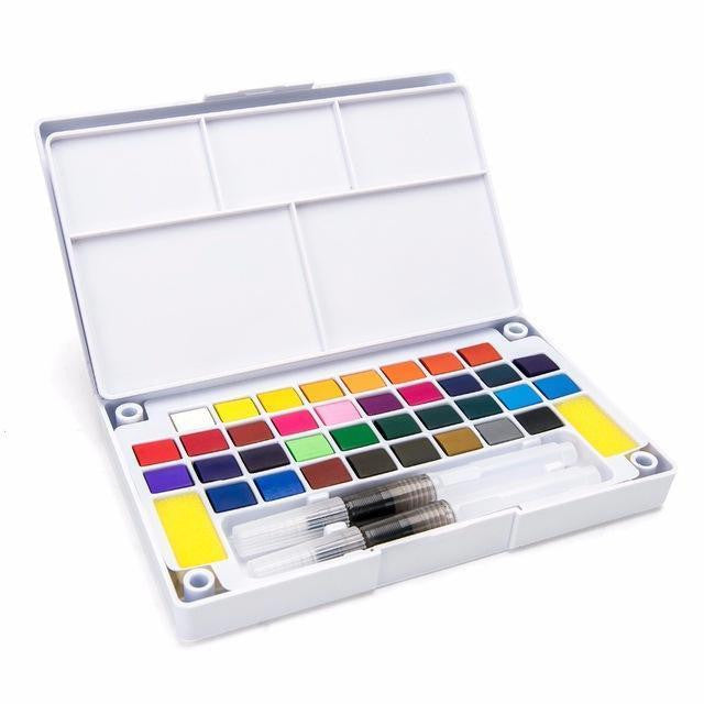 Watercolor Professional Box + Water Brush